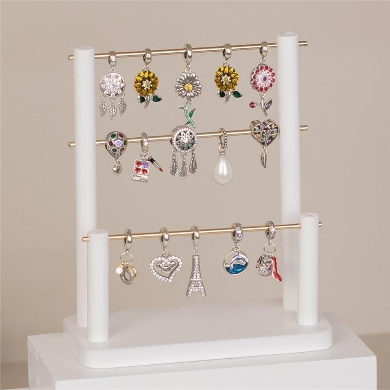 PINGENTE CHARM MARGARIDA PRATA 925