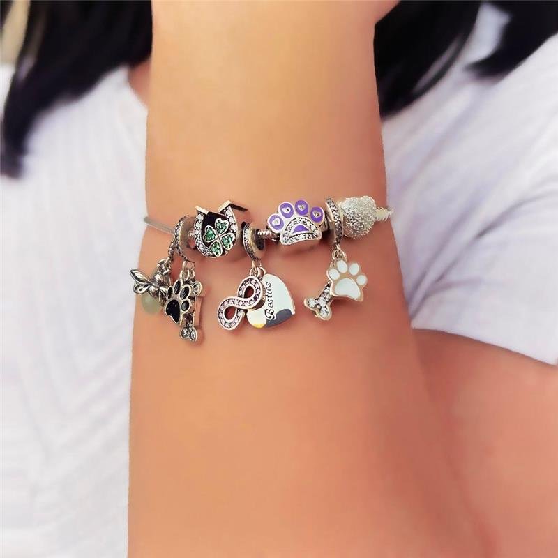 PINGENTE CHARM FERRADURA PRATA 925