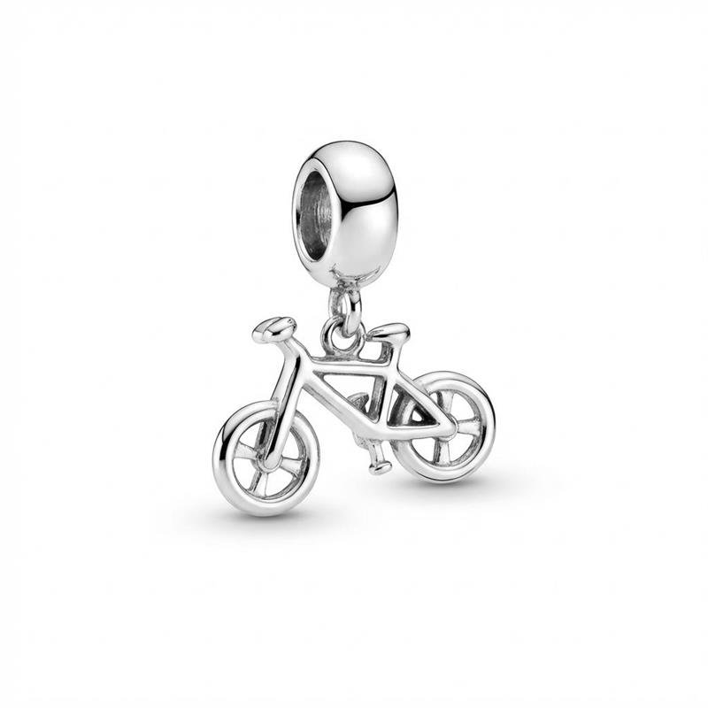 PINGENTE CHARM BIKE AÇO INOX - .