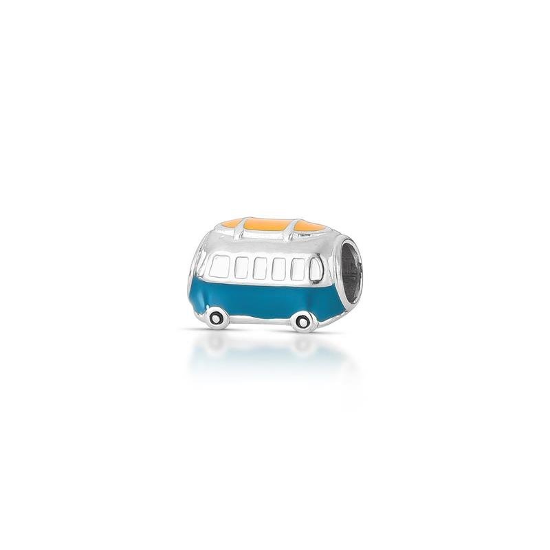 PINGENTE CHARM COMBI AÇO INOX - COLORIDO