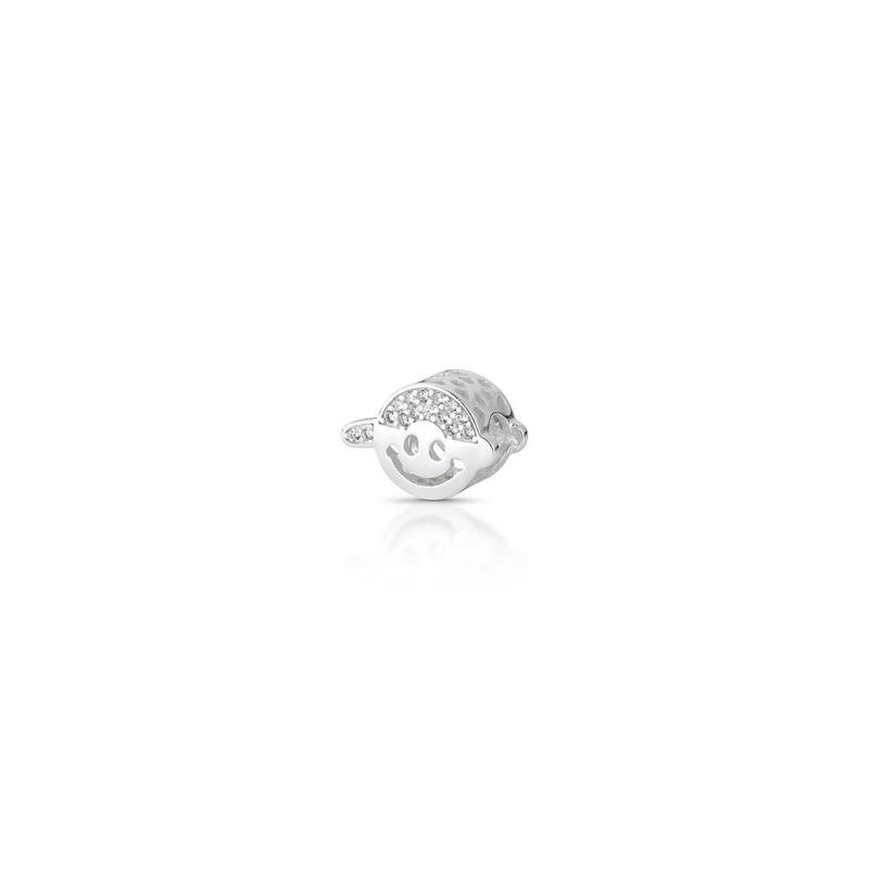PINGENTE CHARM MENINO PRATA 925 - CRISTAL