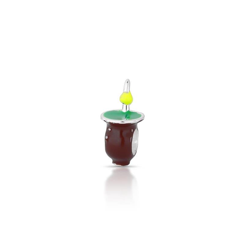 PINGENTE CHARM CUIA PRATA 925 - COLORIDO