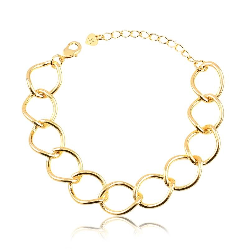 COLAR ELO FOLHEADO OURO