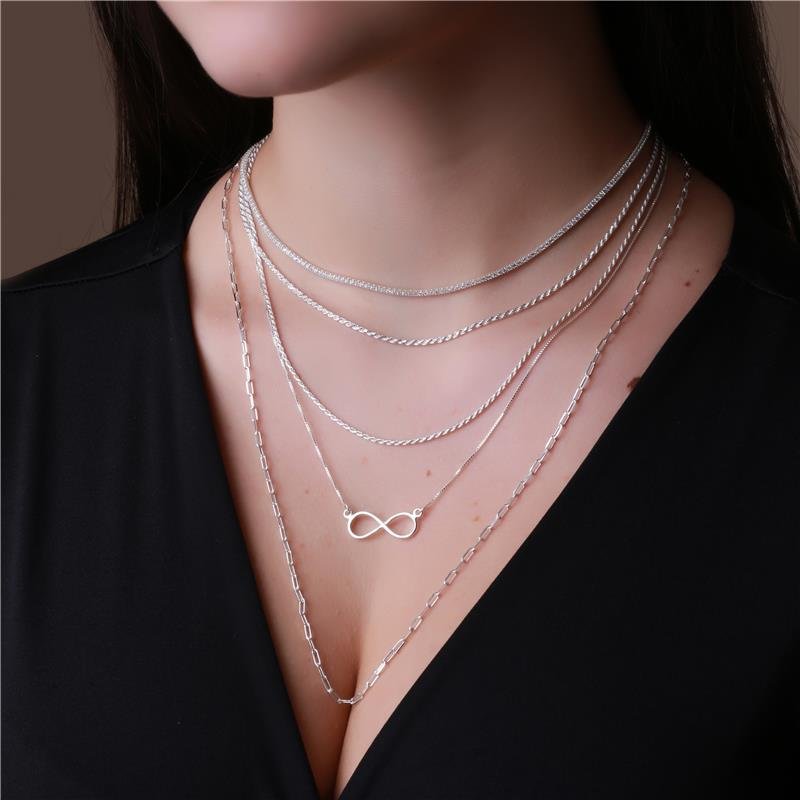 COLAR CORDÃO PRATA 925