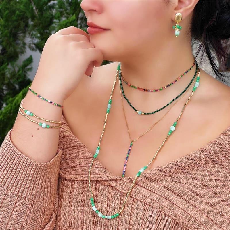 CHOKER RIVIERA 2,5MM BANHADO OURO