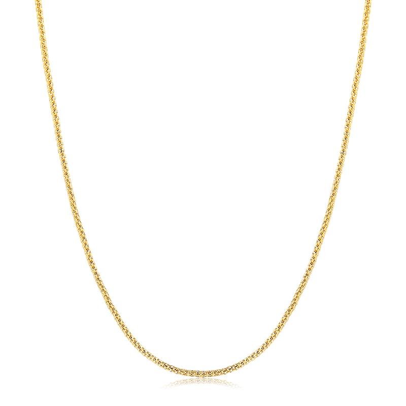 CHOKER CORDÃO BANHADO OURO - .