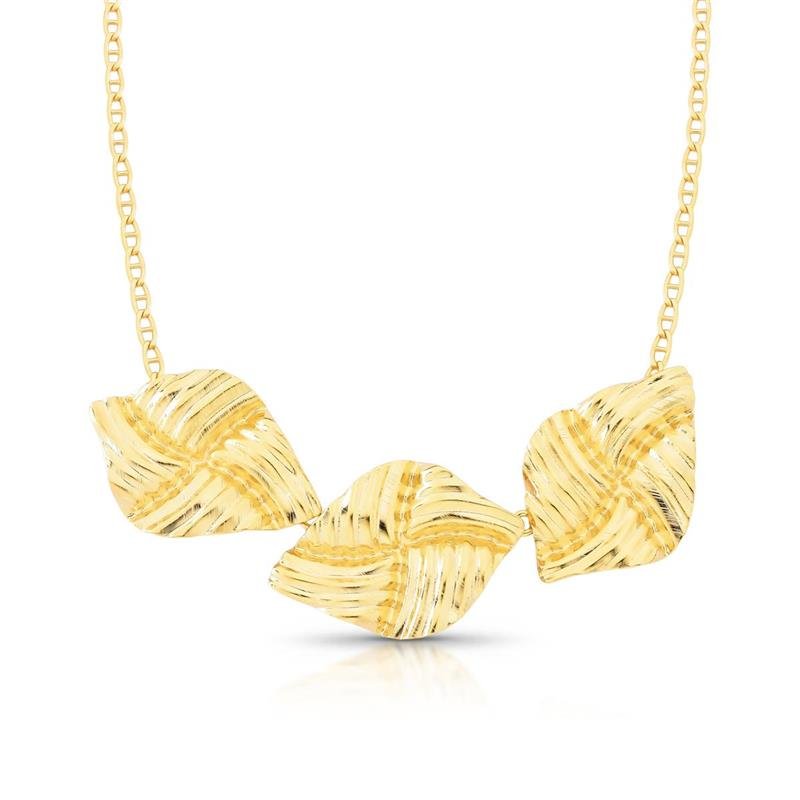 GARGANTILHA BANHADO OURO - .