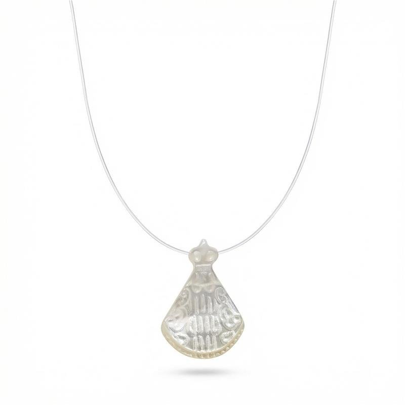 GARGANTILHA NOSSA SRA APARECIDA BANHADO OURO - .