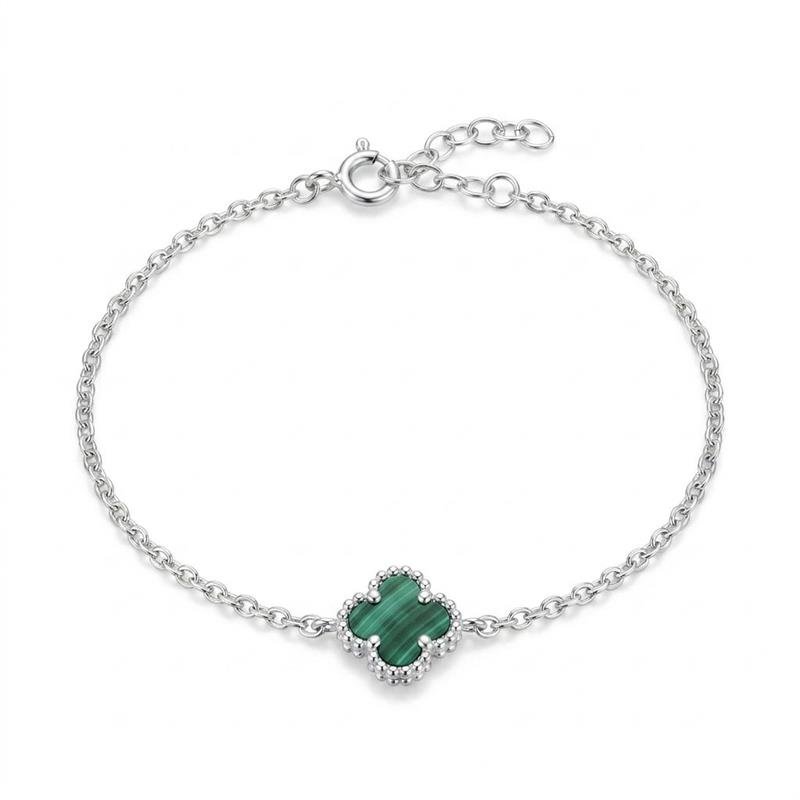 PULSEIRA VINTAGE PRATA 925 - VERDE