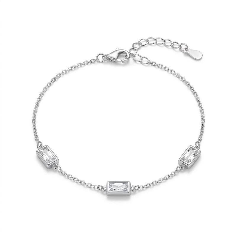 PULSEIRA PRATA 925 - CRISTAL