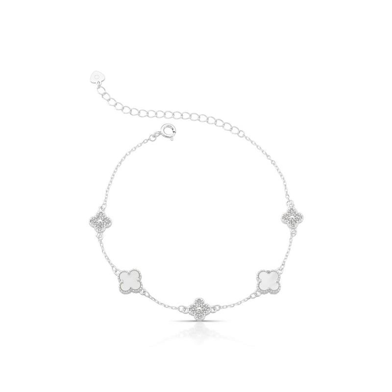 PULSEIRA VINTAGE PRATA 925 - MADRE PÉROLA