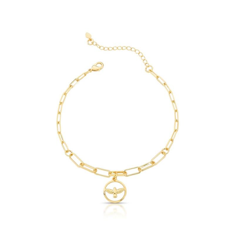 PULSEIRA ESPÍRITO SANTO BANHADO OURO - .
