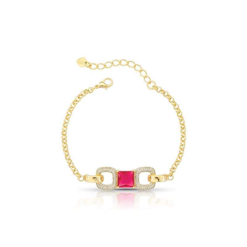 PULSEIRA PEDRA BANHADO OURO - MARSALA