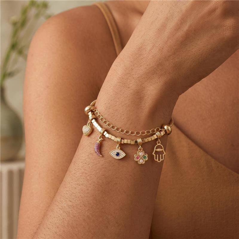 PULSEIRA PATUÁ BANHADO OURO