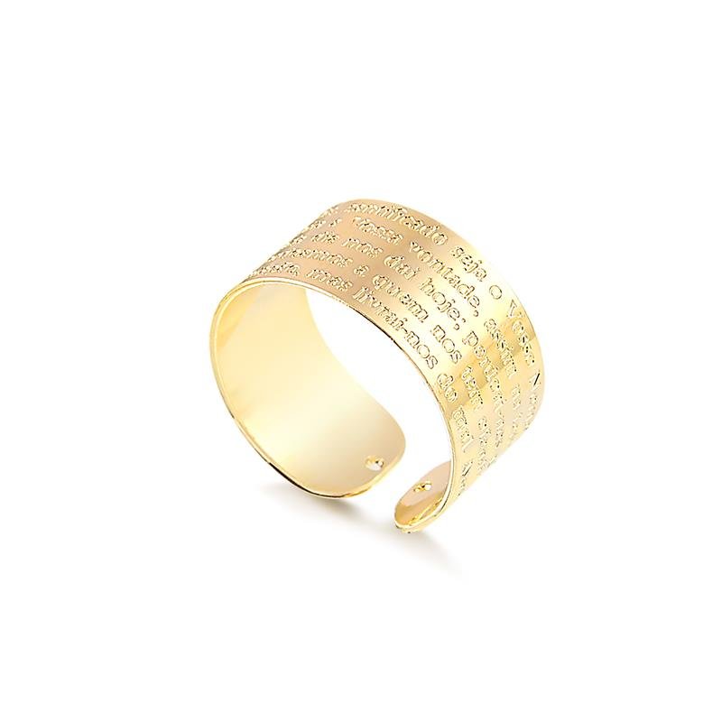 ANEL PAI NOSSSO BANHADO OURO - 
