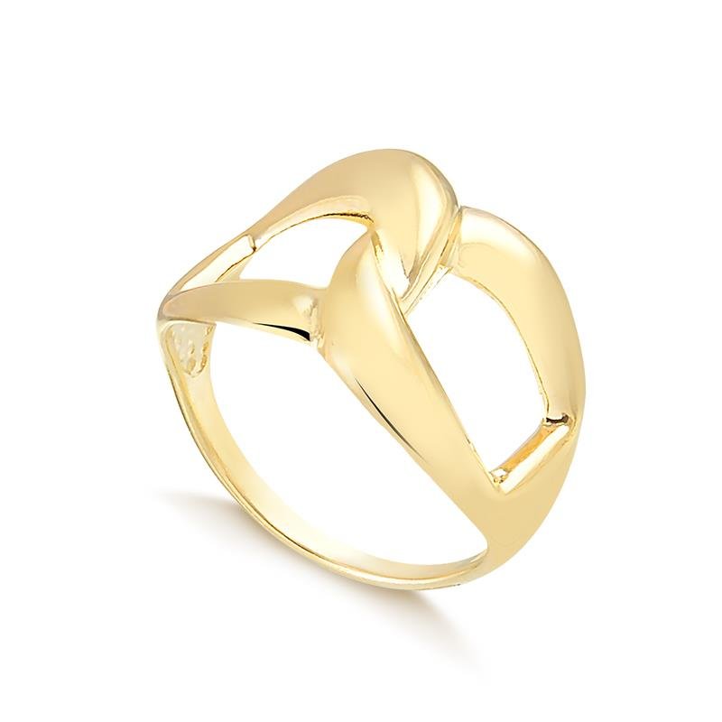 ANEL ELOS BANHADO OURO - .