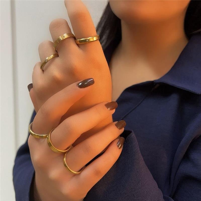 ALIANÇA RETA COM ZIRCONIA LIGA DE MOEDA /AÇO INOX