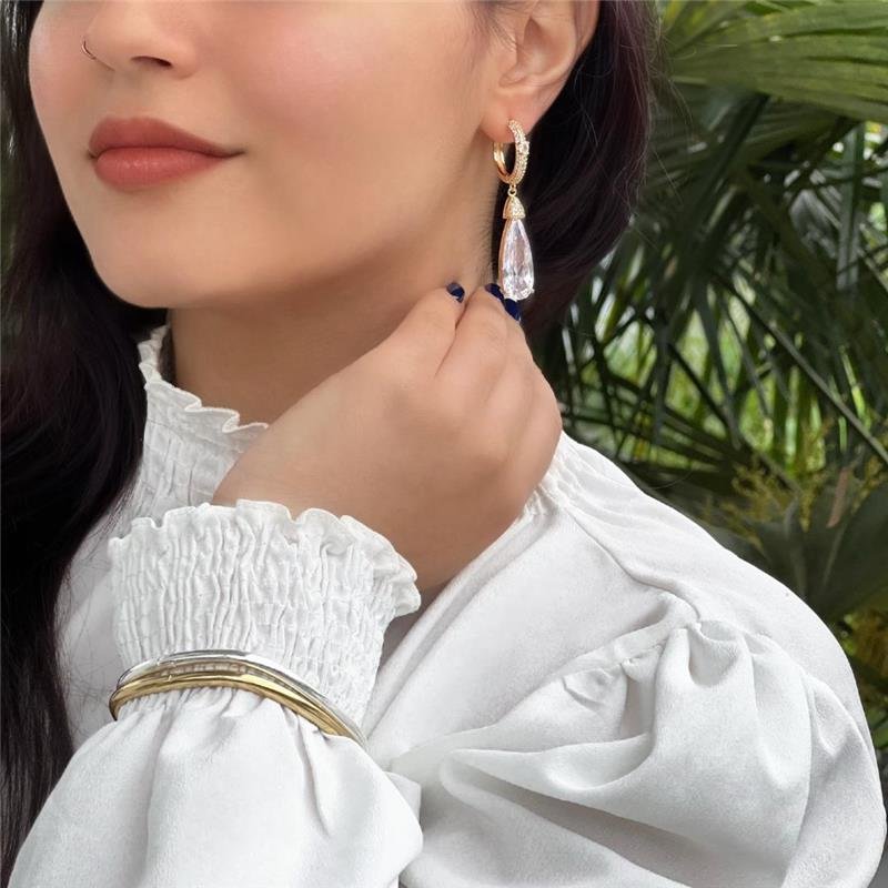 BRACELETE QUADRADO BANHADO PRATA 