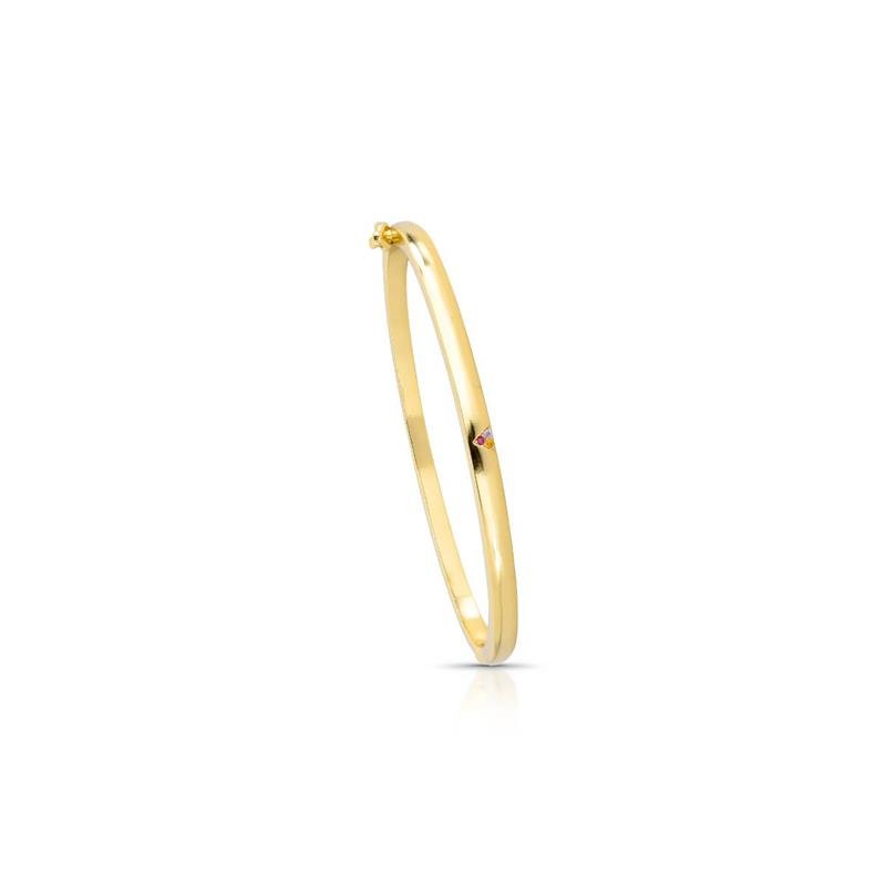 BRACELETE BANHADO OURO - COLORIDO