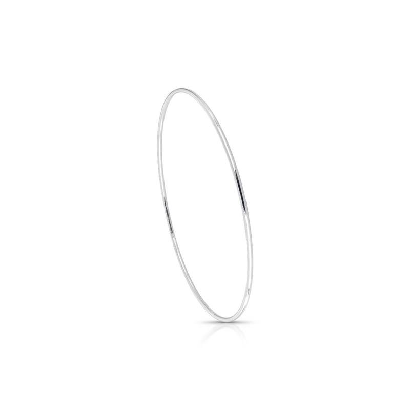 BRACELETE FIO 1,5MM PRATA 925 - .