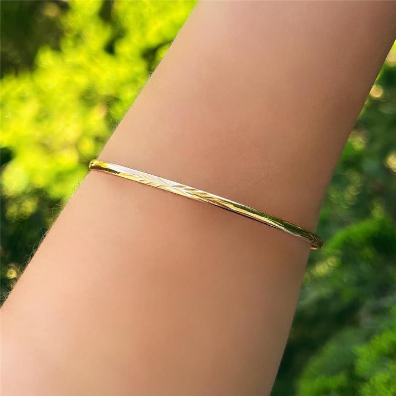 BRACELETE DIAMANTADO BANHADO OURO