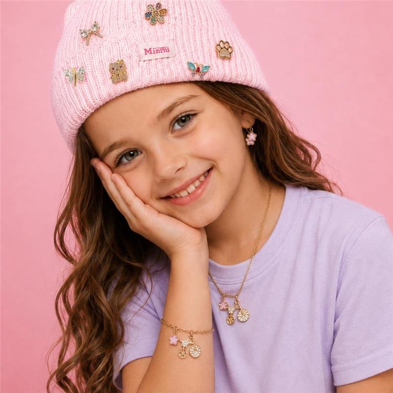 PULSEIRA INFANTIL BIKE BANHADO OURO