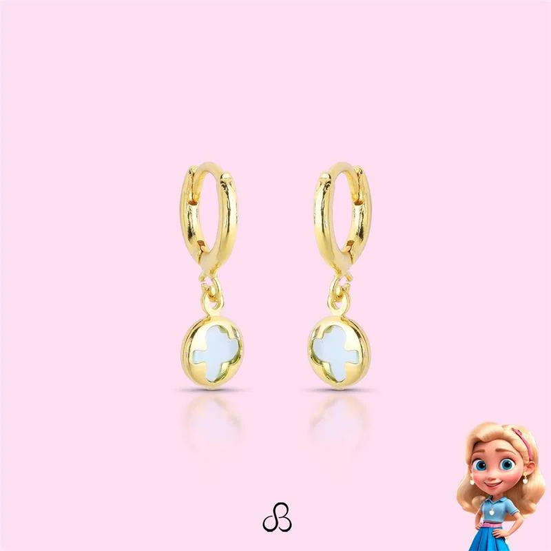 BRINCO INFANTIL CLICK BANHADO OURO - VERDE