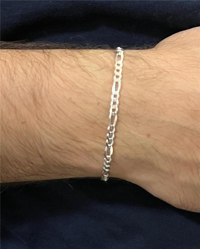 PULSEIRA 3 X 1 MASCULINA PRATA 925