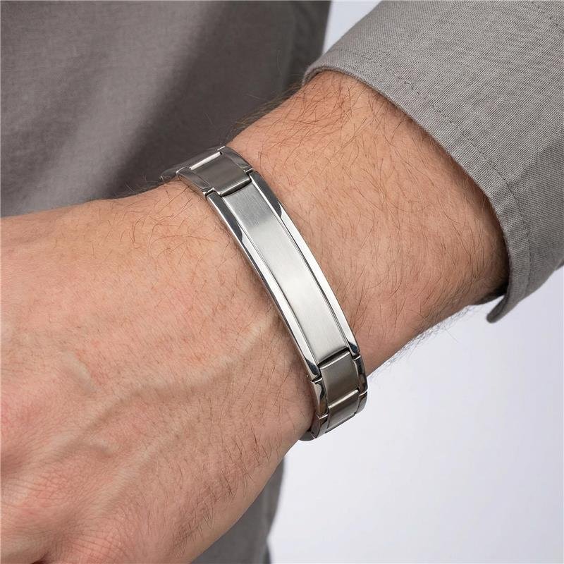 PULSEIRA MASCULINA AÇO INOX
