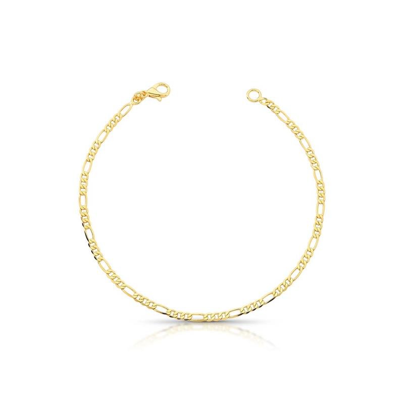 PULSEIRA MASCULINA 3X1 BANHADO OURO - .