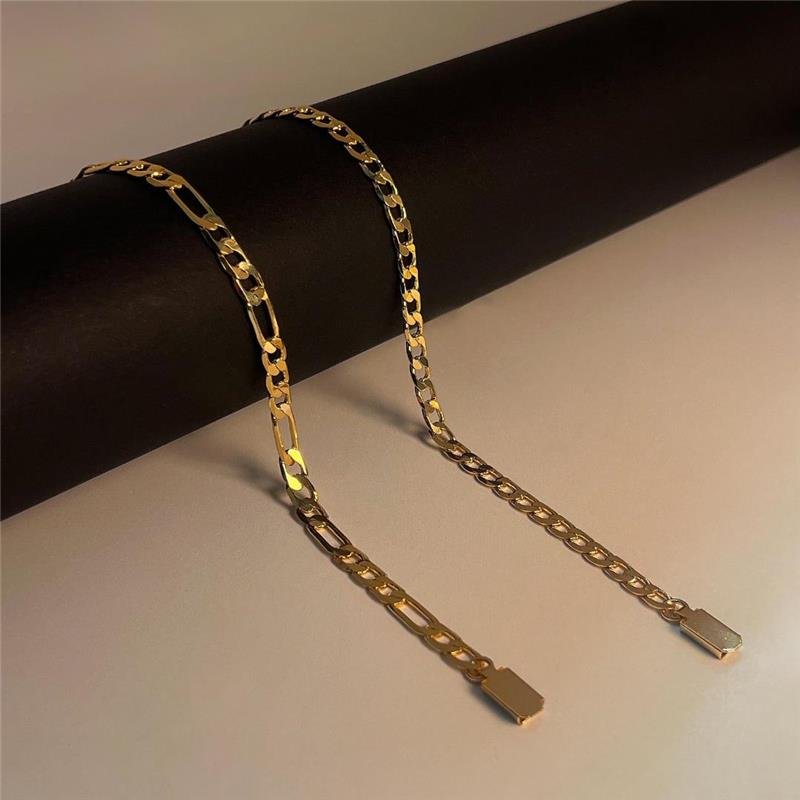 PULSEIRA MASCULINA GRUMET BANHADO OURO 