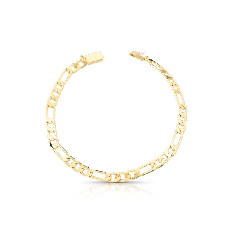 PULSEIRA MASCULINA 3X1 BANHADO OURO - .