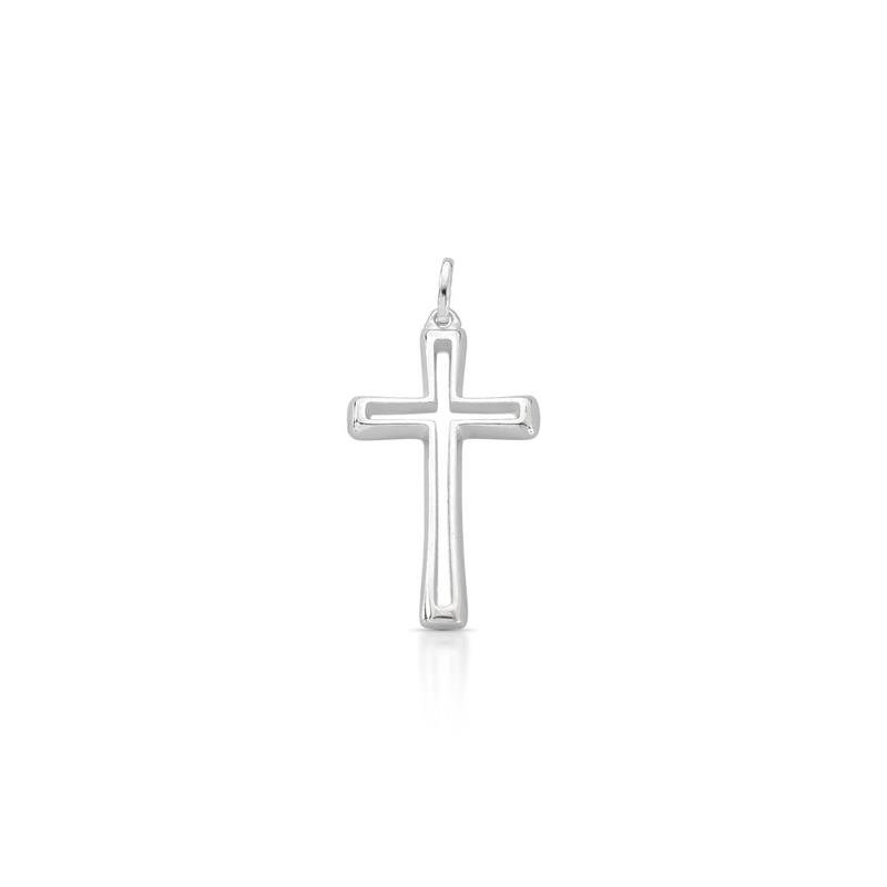 PINGENTE MASCULINO CRUCIFIXO PRATA 925 - .