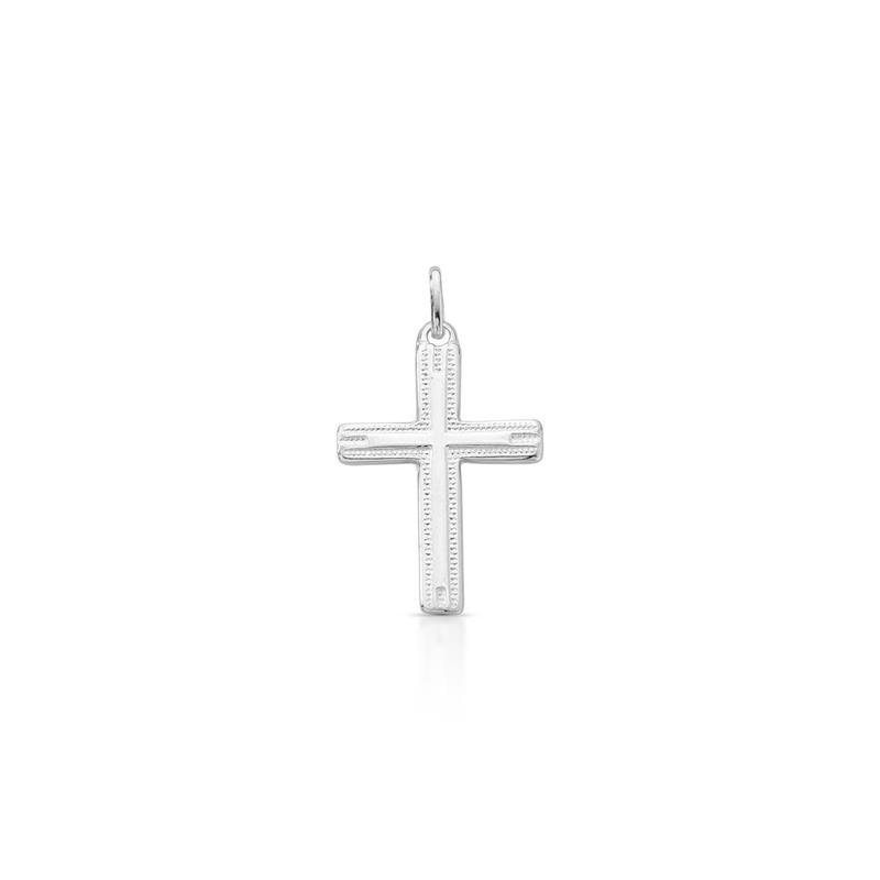 PINGENTE MASCULINO CRUCIFIXO PRATA 925 - .