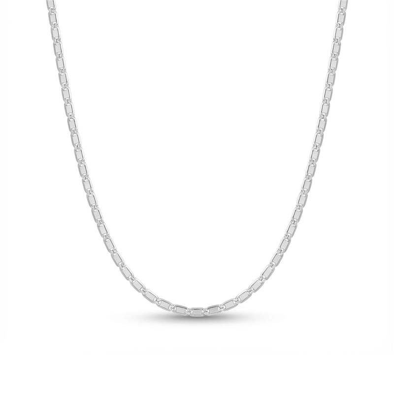 CORRENTE MASCULINA PIASTRINE PRATA 925 - .