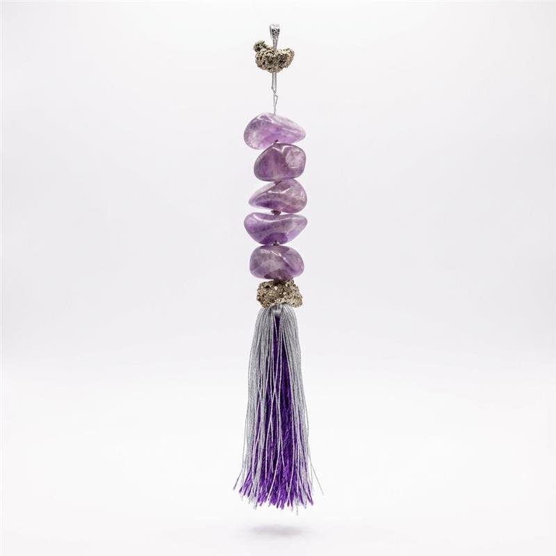 ENFEITE DE MESA PEDRAS NATURAIS - AMETISTA