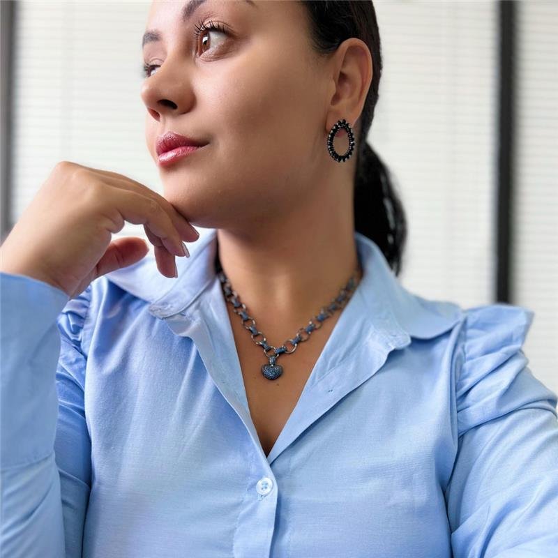 BRINCO CRAVEJADO COM ZIRCÔNIA