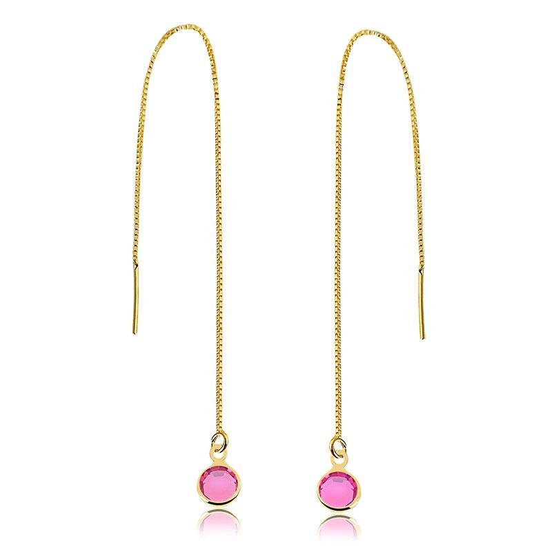 BRINCO PONTO DE LUZ VENEZIANA E PALITO FOLH. OURO