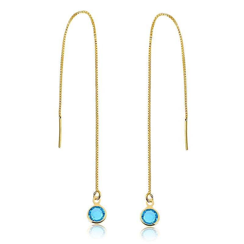 BRINCO PONTO DE LUZ VENEZIANA E PALITO FOLH. OURO