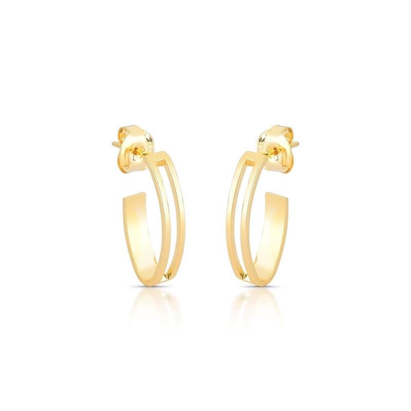 BRINCO NAVETE P BANHADO OURO - .