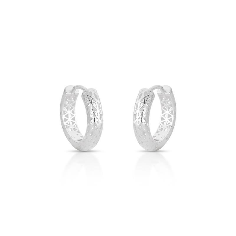 BRINCO ARGOLA CLICK PRATA 925 - .