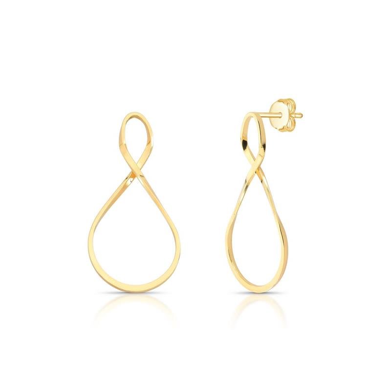 BRINCO INFINITO BANHADO OURO - .