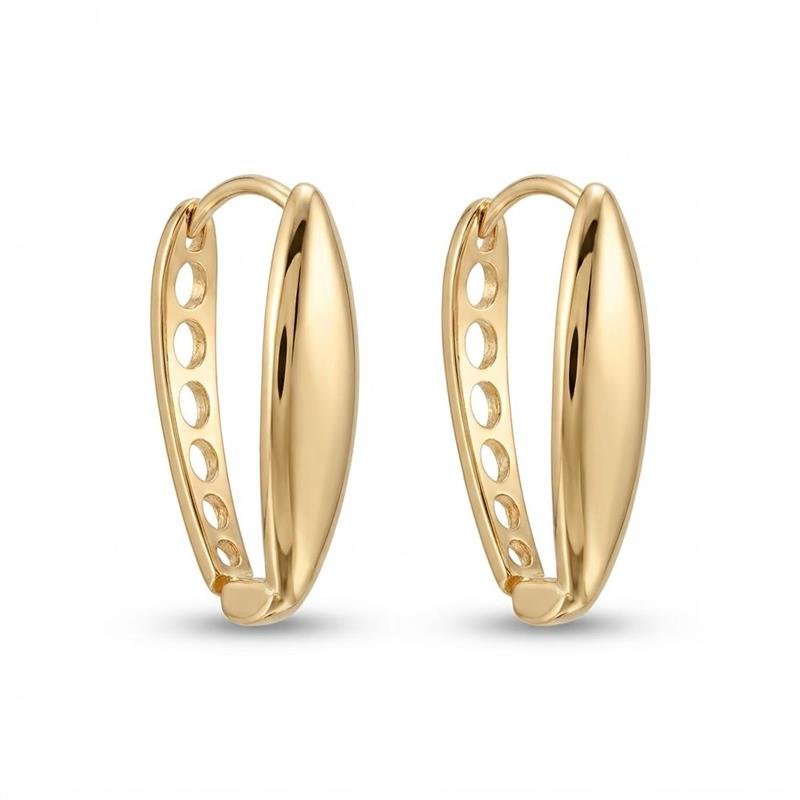 BRINCO CLICK BANHADO OURO - .