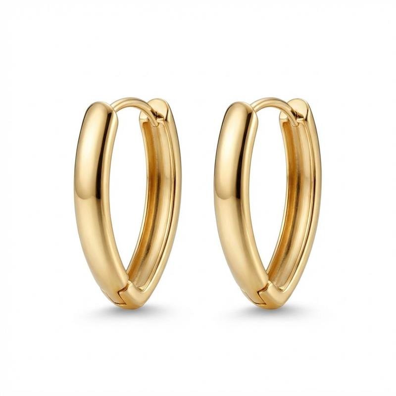 BRINCO CLICK BANHADO OURO - .