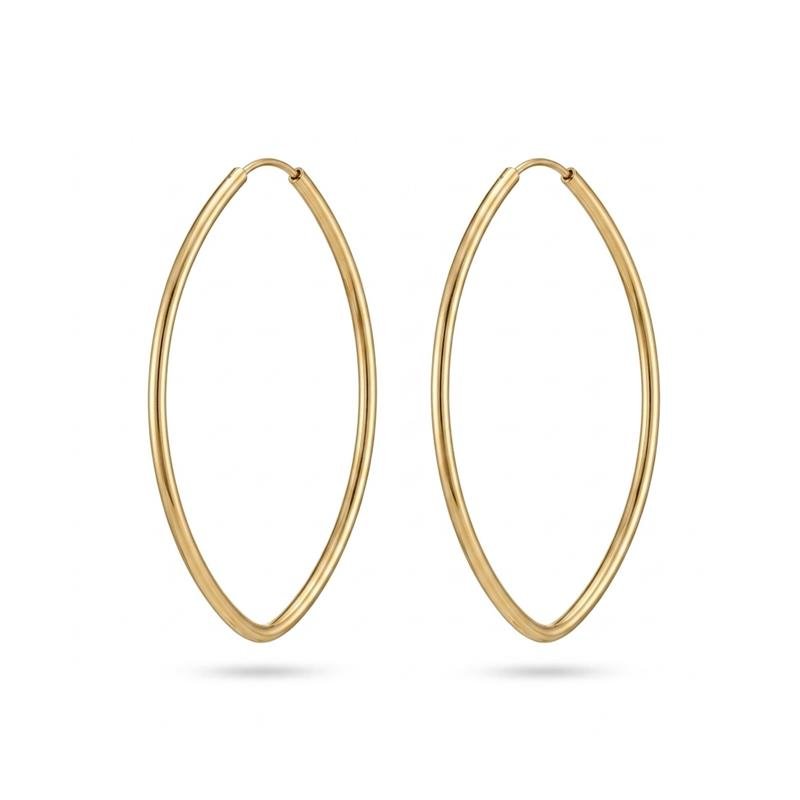 BRINCO NAVETE PASSANTE M BANHADO OURO - .