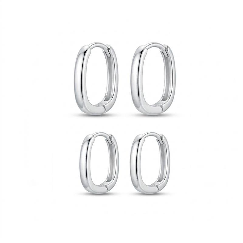 BRINCO DUO CLICK PRATA 925 - .